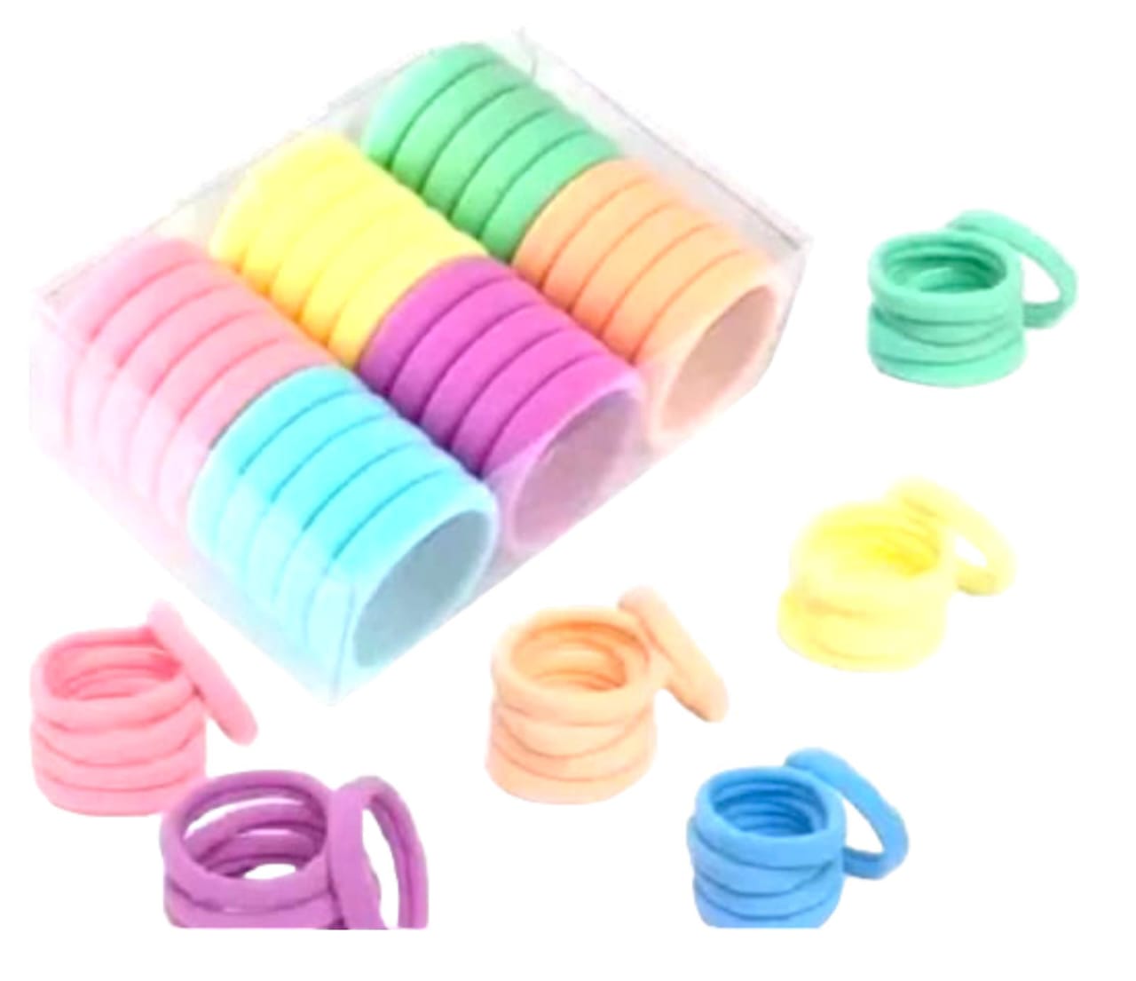 Combination Rubber Hair Band 